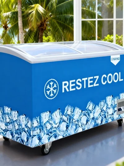 Congélateur Coffre Vitré 480L Nayko