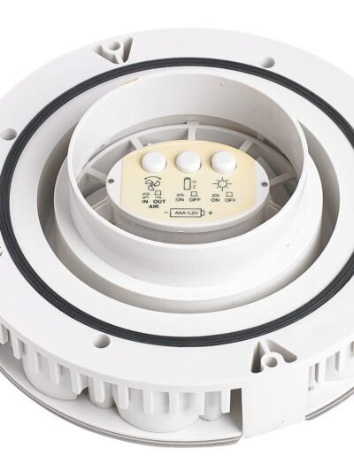 Ventilateur de panneau avec batterie 24h