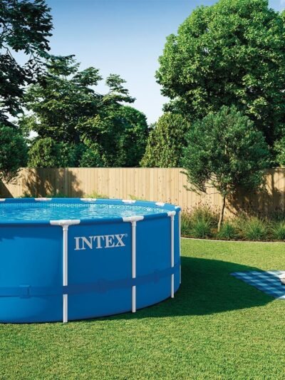 Piscine Metal Frame ronde 4,57 x 1,22 m