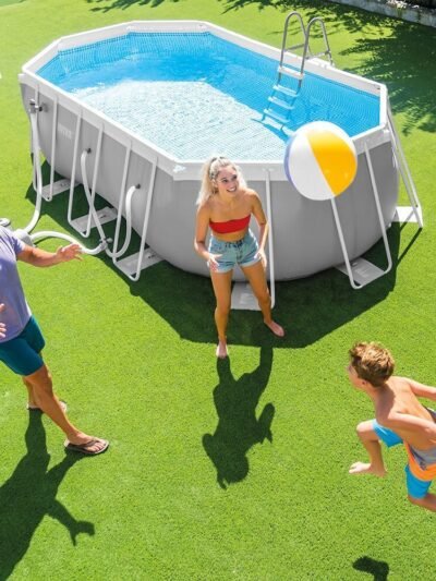 Piscine Prism Frame ovale 5,03 x 2,74 x 1,22 m