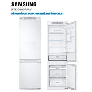 Réfrigérateur Combiné Intégrable Samsung (BRB2G600FWW)