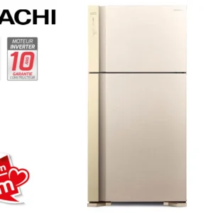 Réfrigérateur 2 Portes 510L Beige Hitachi (RV611PRU0 BEG)
