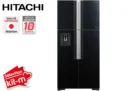 Réfrigérateur 4 Portes 540L French Door Hitachi (R-W661PRU1GBK)