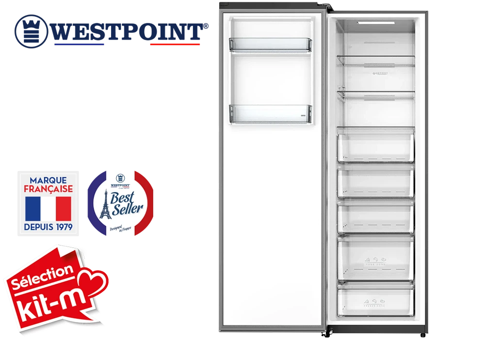 Congélateur Armoire 1 Porte Westpoint ( WVNMN-30E24.EDI) – Image 2