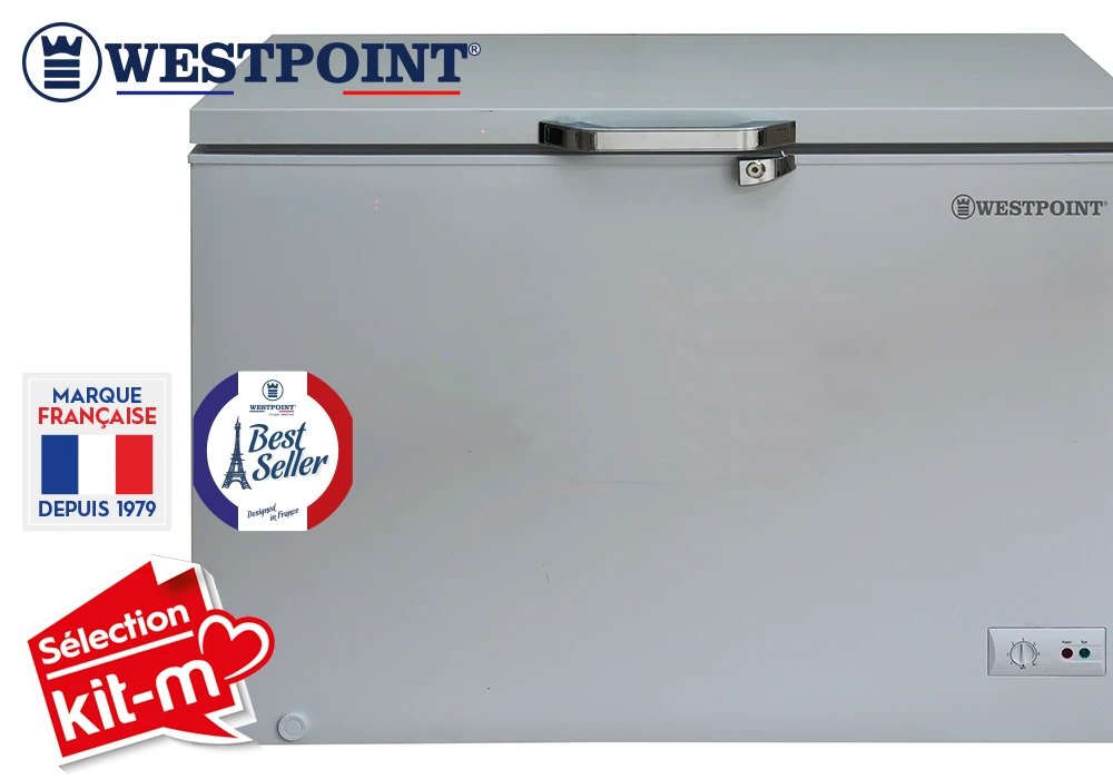 Congélateur Coffre 190L Silver Westpoint (WBXN-21E24.ELS)