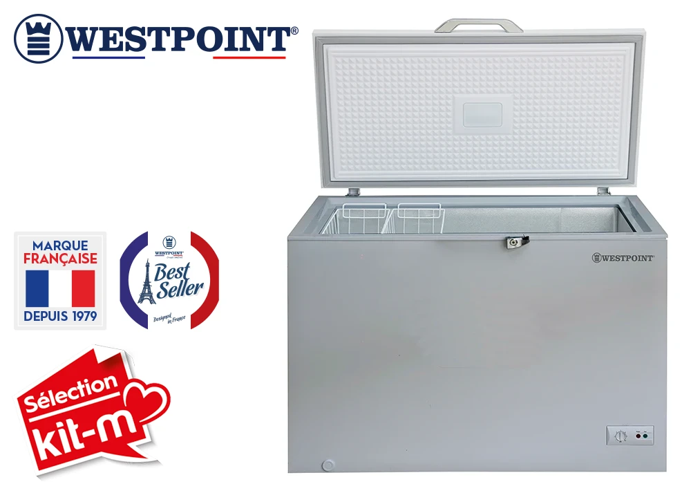 Congélateur Coffre 190L Silver Westpoint (WBXN-21E24.ELS) – Image 2