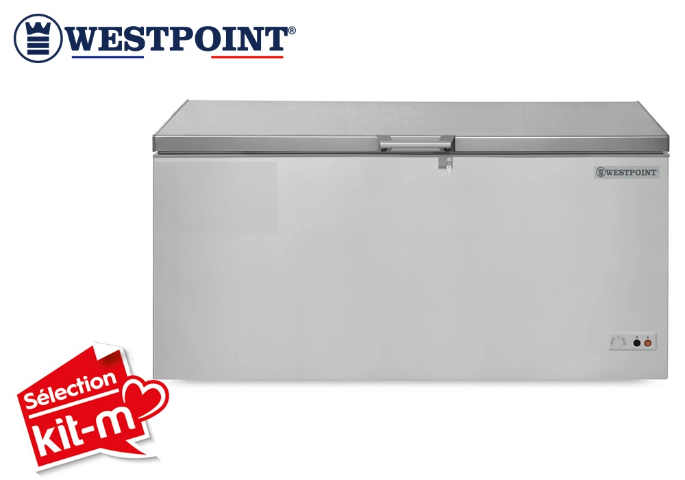 Congélateur Coffre 412L Silver Westpoint (WBXN-45E24.ELS)