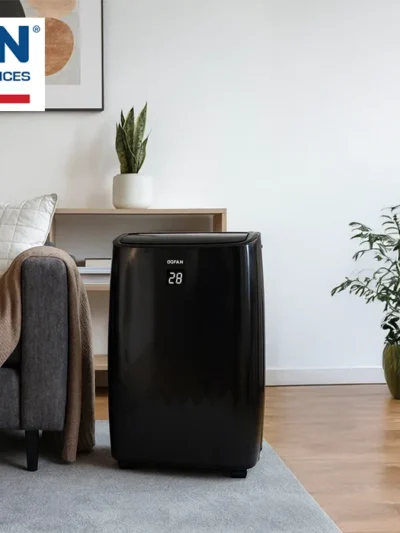 Climatiseur Mobile 3en1 12000 BTU Refroidissement, Déshumidification & Ventilation Ocean (OCACPF12BWFA)