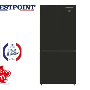 Combiné 4 Portes Inverter Vitrée Noir (W4FNN-52E24EDGN)