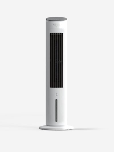 OmniAir Rafraîchisseur d’air évaporatif 5 L et ventilateur colonne portable avec modes d’humidification