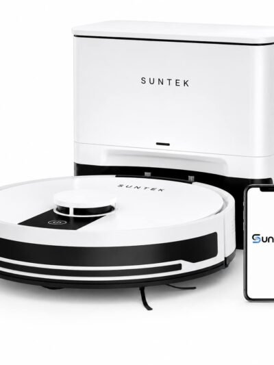 Aspirateur Robot et Serpillière Intelligent – Modèle A12 Pro avec Collecte Automatique