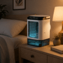 Ventilateur Brumisateur Portable USB – Rafraîchisseur d’Air avec Fonction Spray