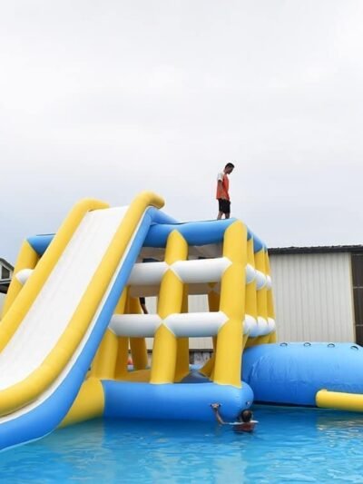 Combo blob de catapultage aquatique pour parc aquatique gonflable – Climber Combo 01