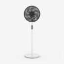 AirFlo™ Slim Ventilateur sur pied hybride 43″ – Circulateur d’air ultra-silencieux – Blanc/Noir