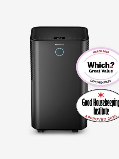 OmniDry Déshumidificateur silencieux basse consommation 12 L – Noir