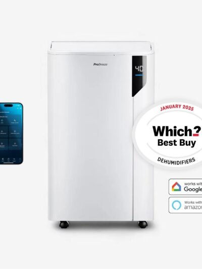 Déshumidificateur premium 20 L avec mode séchage du linge spécial en un clic et contrôle par application intelligente