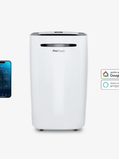 Déshumidificateur 25 L avec extraction maximale, mode séchage du linge et contrôle par application intelligente