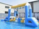 Parcours aquatique gonflable au nouveau design Bouncia – Stump 01
