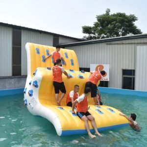 Structure gonflable pour eau libre durable à vendre — Totter Slide 01