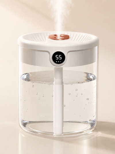 Ultrasonic Cool Mist Air Humidifier with Whisper Quiet Operation