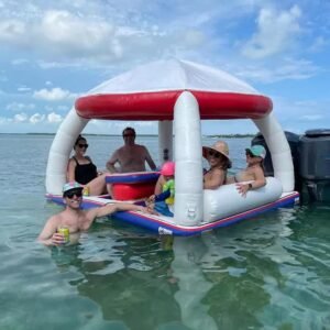 Île de fête gonflable pour loisirs aquatiques – Floating Dock 03