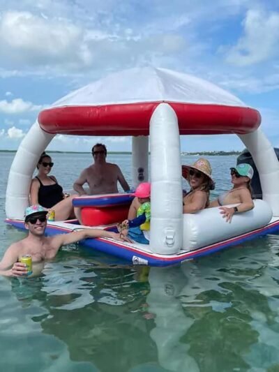 Île de fête gonflable pour loisirs aquatiques – Floating Dock 03