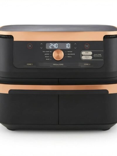 Friteuse Sans Huile Double Zone 10,4L – Air Fryer avec Séparateur Amovible