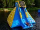 Iceberg gonflable commercial avec toboggan Bouncia – Inflatable iceberg with slide 01
