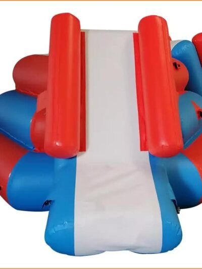 Parcours d’obstacles flottant en piscine pour enfants et adultes — Mini Multiple Slides 01