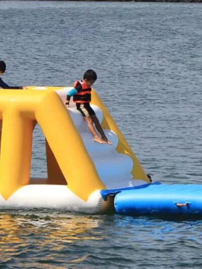 Parcours d’obstacles flottant pour structures en eau libre — Single Ladder 01