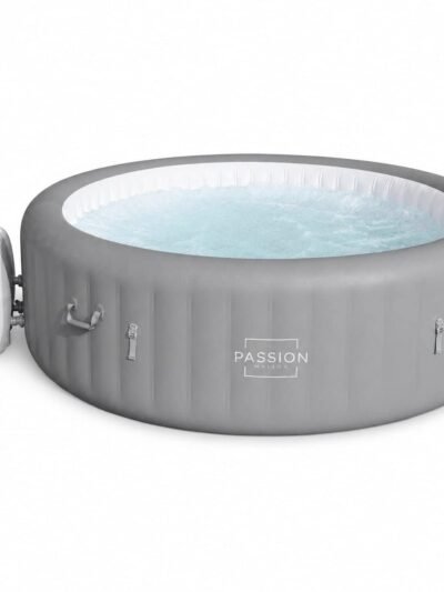 Spa Gonflable 8 Places Passion Maison Ibiza – 190 Buses de Massage, Chauffage 40°C & Panneau Tactile