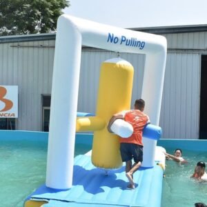 Parcours d’obstacles flottant certifié TÜV pour eau libre – Spin Door 01