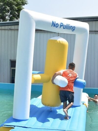 Parcours d’obstacles flottant certifié TÜV pour eau libre – Spin Door 01